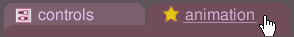 Animation tab