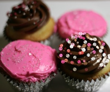 V-Day Cupcakes
